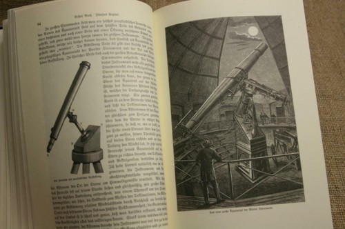 Altes fachbuch himmelskunde - fachbuch,