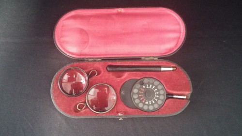 Antikes ophtalmoskop mit - ophtalmoskop,