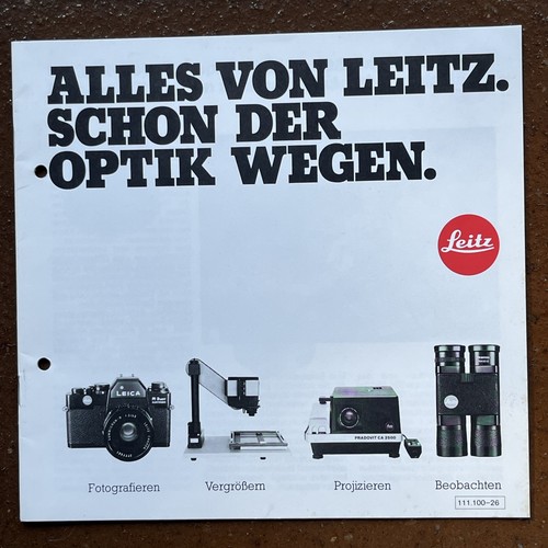 Leitz schon der optik - leitz:,