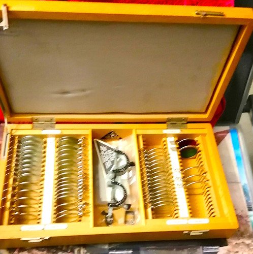Optiker set refraktionskasten - optiker-set,