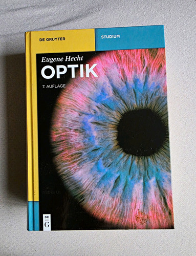 Eugene hecht optik - hecht, auflage