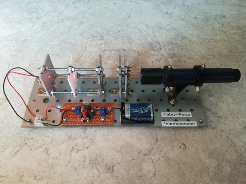 Fabry perot interferometer - interferometer, /