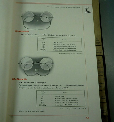 180 seiten katalog brillen - 180,