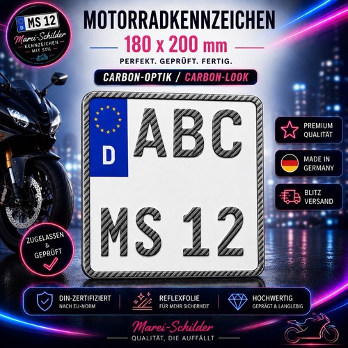 Carbon optik motorrad - carbon,