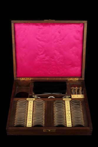 Antikes optiker augenarzt - antikes, optiker-augenarzt-set